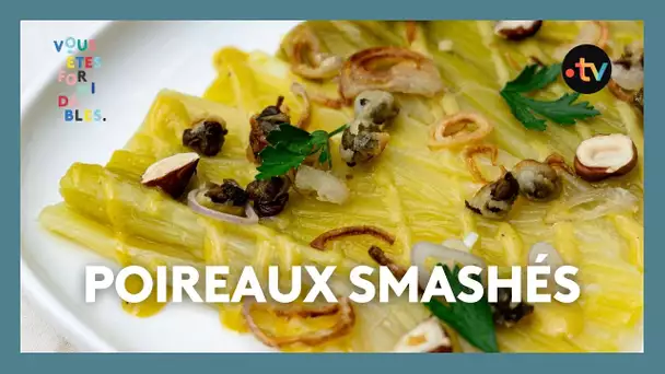 Recette à moins de 5 euros : Poireaux smashés