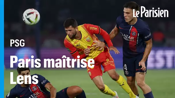 PSG-Lens (3-1) : Paris maîtrise Lens et remporte sa première victoire
