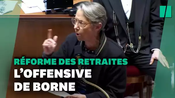 Réforme des retraites : Borne le martèle, "une majorité existe" pour voter le texte sans 49.3