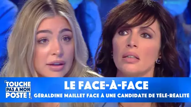 Géraldine Maillet face à une candidate de télé-réalité : "Vous êtes de la prostitution moderne"