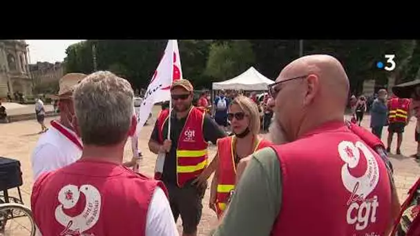 Journée de mobilisation  contre la loi de transformation de la fonction publique.