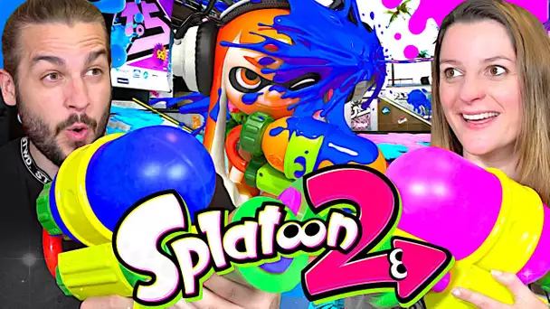 LES MEILLEURS JOUEURS DE SPLATOON (ou pas...) ! GUILLAUME VS KIM SPLATOON 2 NINTENDO SWITCH !