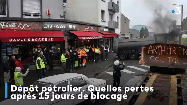 Dépôt pétrolier. Quelles pertes après 15 jours de blocage ?