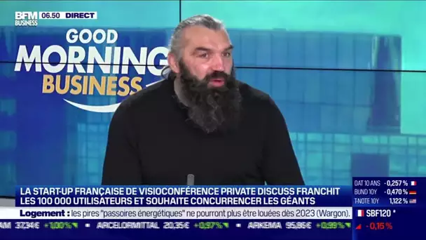 Sébastien Chabal (Private Discuss) : Private Discuss franchit les 100 000 utilisateurs