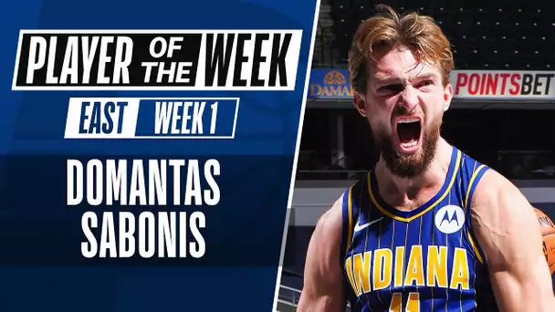 Domantas Sabonis Takes Home Player Of The Week Honors In Week 1️⃣