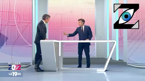 [Zap Télé_Part 2] X. de Moulins recadre le candidat Macron ! (24/03/22)