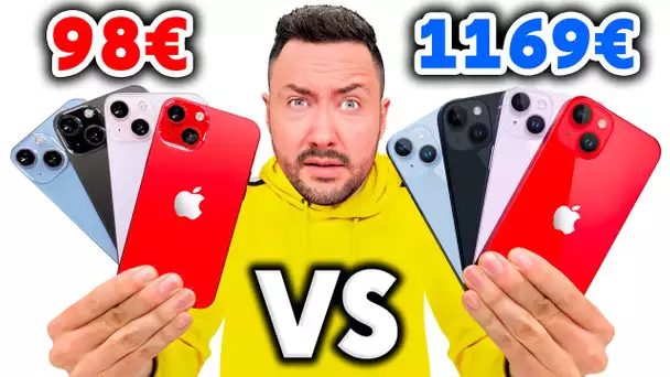J'ai acheté tous les Faux iPhone 14 à 98€ ! (abusé)