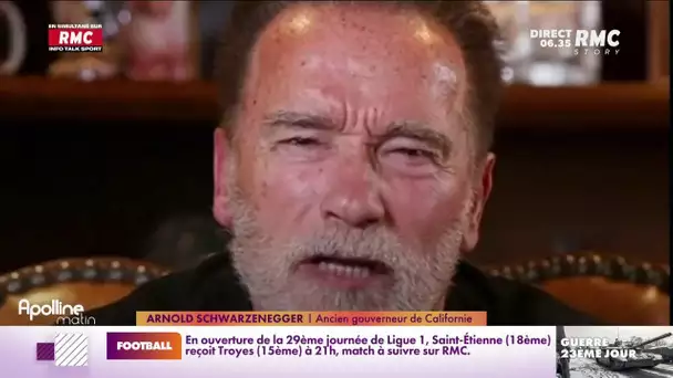 Guerre en Ukraine : Arnold Schwarzenegger s'adresse aux Russes