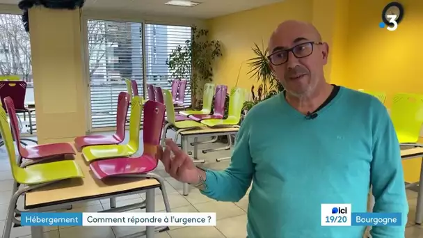 Hébergements d'urgence : comment ça fonctionne? Exemple au foyer d'ADEFO à Dijon