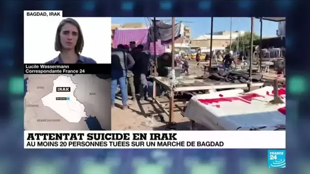 Irak : au moins 20 morts dans un double attentat-suicide à Bagdad