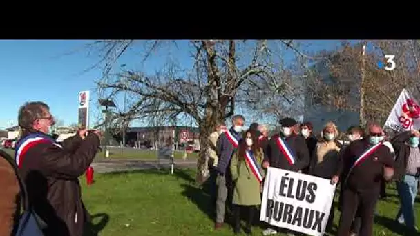 Béarn: manifestation de soutien à l'hôpital d'Oloron