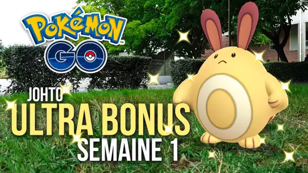 Fouinette/Scorplane SHINY ? Ultra Bonus Pokémon GO - Semaine Johto !