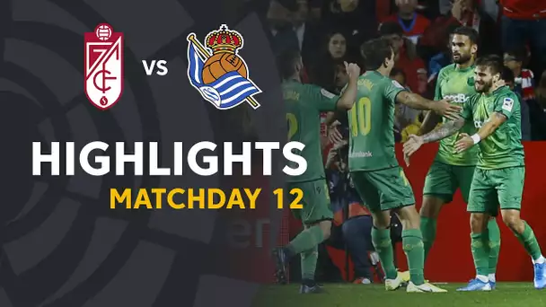 Highlights Granada CF vs Real Sociedad (1-2)
