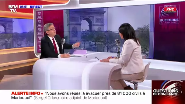 Mélenchon : "J'ai toujours dit qu'on ne donne pas de voix à l'extrême-droite"