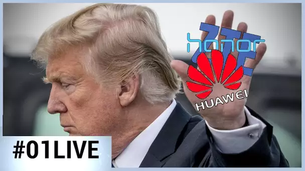 Coup de pression des Etats-Unis contre les smartphones chinois - 01LIVE HEBDO #182