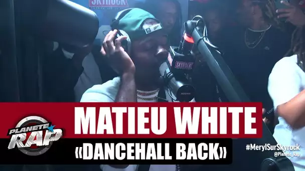 Mathieu White "Dancehall back" #PlanèteRap