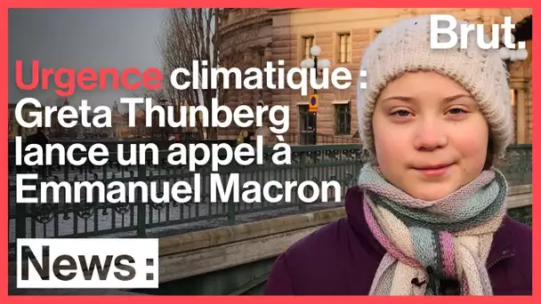 Le message de Greta Thunberg à Emmanuel Macron