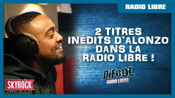 2 titres inédits d'Alonzo en exclusivité #LaRadioLibre