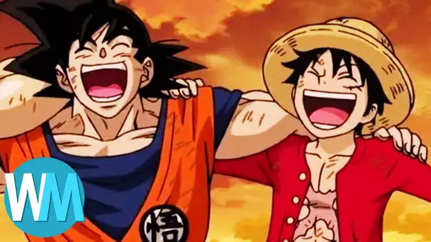 TOP 10 des CROSSOVERS d'ANIMÉS les plus FOUS !