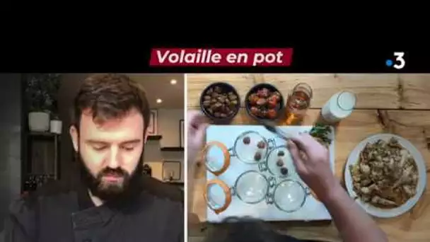 La recette de la volaille en pot par Loïc Le Saux