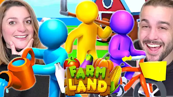 ON CHANGE DE METIER POUR DEVENIR FERMIER ! FARM LAND GAME