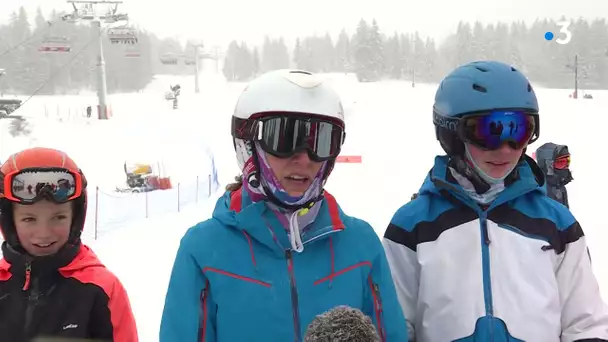 Les Rousses, Jura : "Ca fait vraiment du bien !", une joie partagée de retrouver le ski alpin