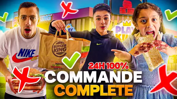 ON mange SEULEMENT si la commande est 100% CORRECTE au drive pendant 24H 😍