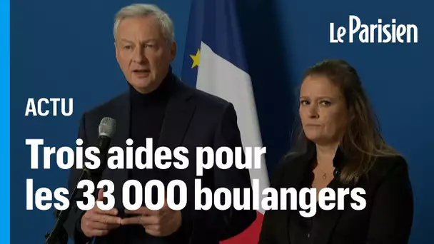 « Les fournisseurs n'aident pas suffisamment les boulangers et les PME », soutient Bruno Le Maire