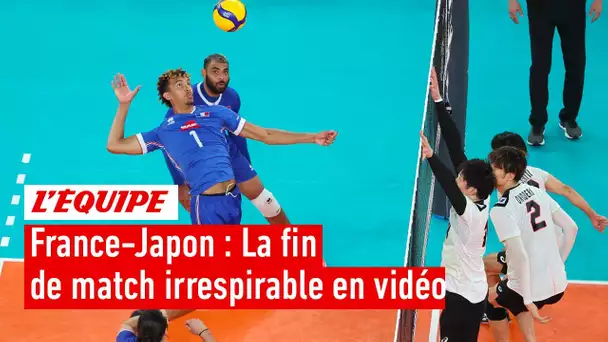Mondial Volley : Revivez la fin de match épique entre la France et le Japon en 8e de finale