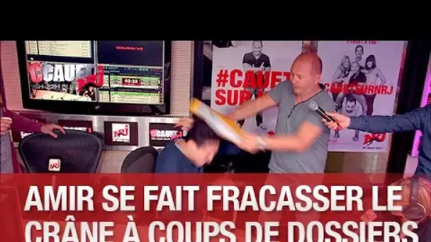 Amir se fait fracasser le crâne à coups de dossiers - C’Cauet sur NRJ