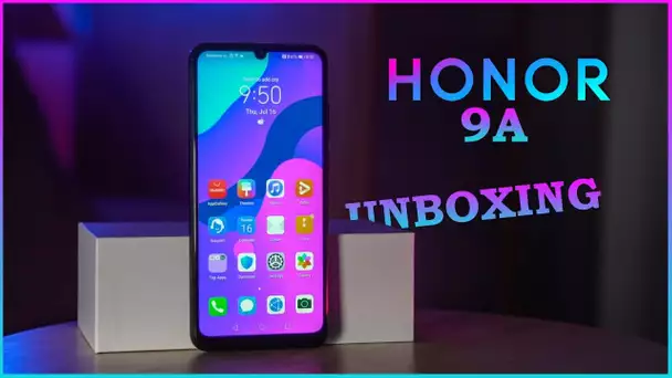 Ce smartphone à 150€ a une batterie de 5000 mAh (Unboxing HONOR 9A)