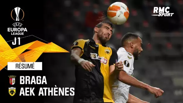 Résumé : Braga 3-0 AEK Athènes - Ligue Europa J1