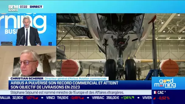 Christian Scherer (Airbus) : Airbus a pulvérisé son record commercial