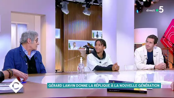 Gérard Lanvin donne la réplique à Victor Belmondo et Yoann Eloundou - C à Vous - 17/05/2021