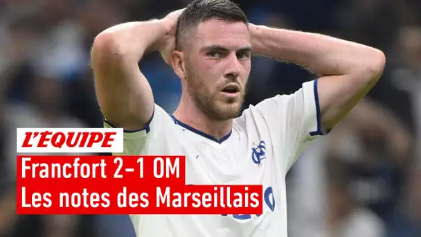 Francfort 2-1 OM : Veretout, Sanchez, Balerdi... Les notes des Marseillais