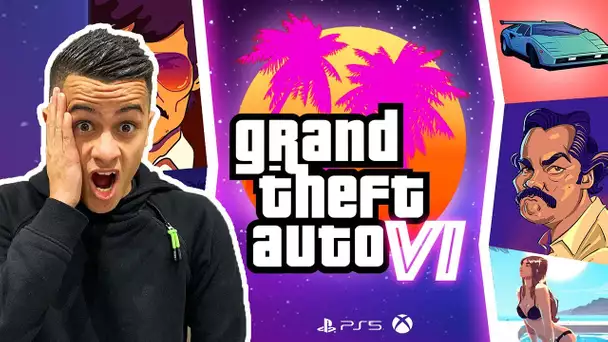 GTA 6 2020 : UN DOCUMENT SECRET FUITE : MAP, PERSONNAGES ! (et c'est beau !)