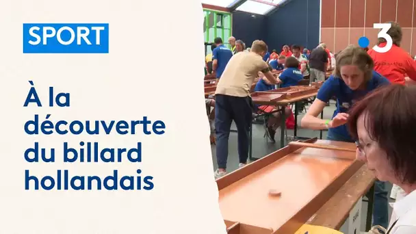 A la découverte du billard hollandais : "il ne faut pas commencer, on est très vite addict"