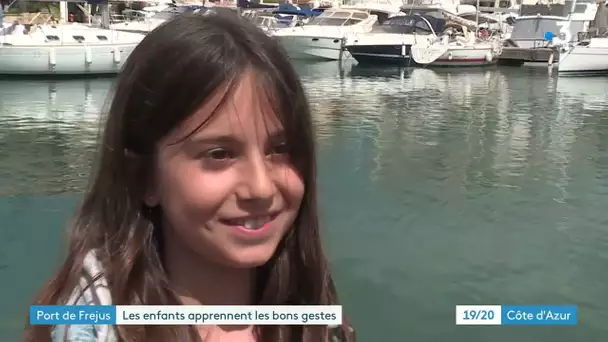 Port Fréjus: les écoliers sensibilisés à la biodiversité