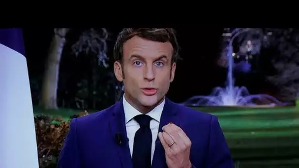 Vœux d'Emmanuel Macron : des "semaines difficiles" et de "l'optimisme" • FRANCE 24