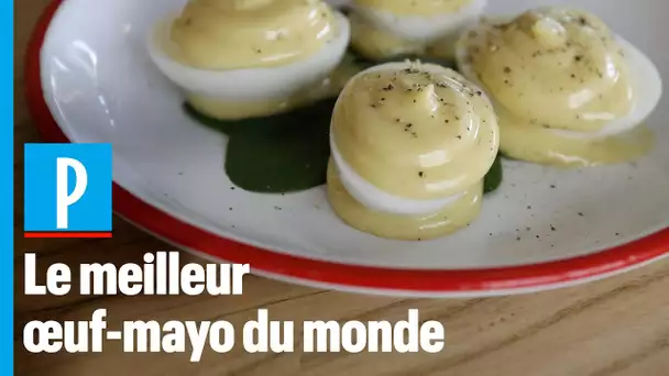 Son œuf-mayo est le meilleur du monde… et il vous donne sa recette