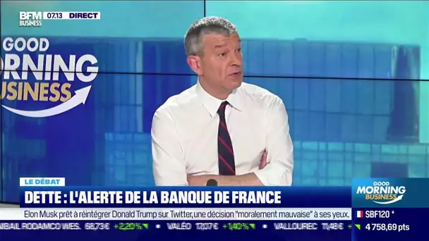 Le débat : L'alerte de la Banque de France sur la dette