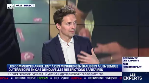 Yohann Petiot (Alliance du Commerce) : Les commerces appellent à des mesures sanitaires généralisées