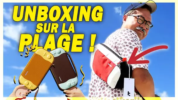 Nintendo Switch 2 : le SET-UP PARFAIT pour partir en vacances ! (UNBOXING SUR LA PLAGE)