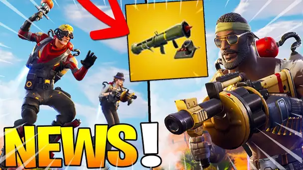 RETOUR ARME CHEATE ET NOUVEAU MODE EXPLOSIF AERIEN sur Fortnite: Battle Royale