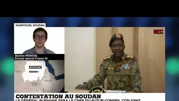 Contestation au Soudan : le général Burhane sera le chef du futur conseil conjoint