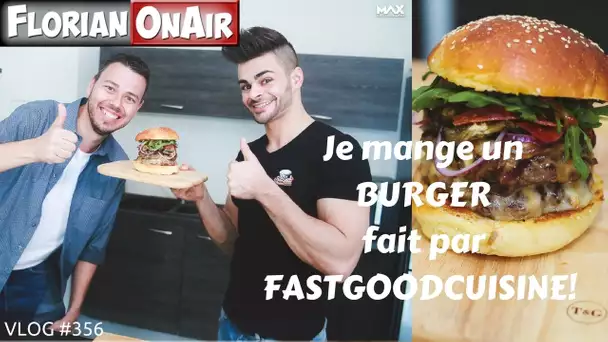 Je mange  un BURGER fait par FASTGOODCUISINE - VLOG #356