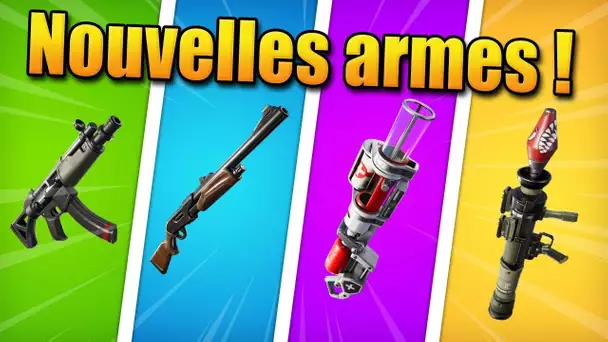 FORTNITE CHAPITRE 2 : Guide des nouvelles armes et les améliorer !