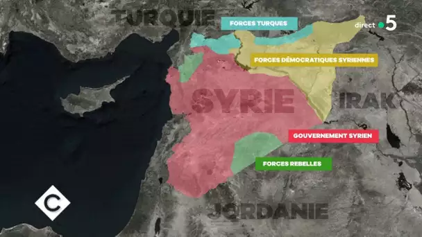 Syrie : Bachar Al-Assad poursuit l'offensive à Idlib  - C à Vous - 19/02/2020