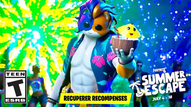 TOUTES LES NOUVEAUTES ET RECOMPENSES DE L'EVENEMENT SUMMER ESCAPE ! (FORTNITE NEWS)