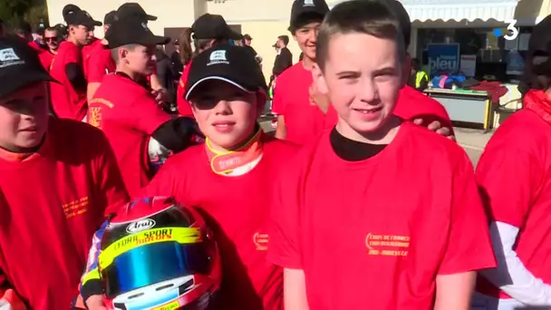 Coupe de France de Karting à sur le circuit Lucien Lebret à Anneville Ambourville (76)